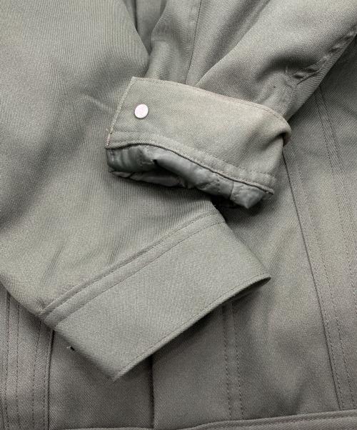 COMFORTABLE REASON（コンフォータブルリーズン）COMFORTABLE REASON (コンフォータブルリーズン) DAILY TRUCKER JACKET グリーン サイズ:Mの古着・服飾アイテム