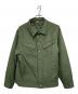 COMFORTABLE REASON（コンフォータブルリーズン）の古着「DAILY TRUCKER JACKET」｜グリーン