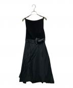 MaxMaraマックスマーラ）の古着「ノースリーブワンピース」｜ブラック