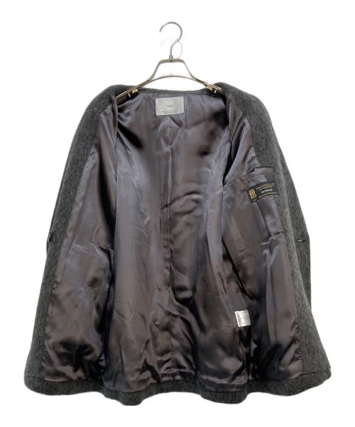 INED（イネド）INED (イネド) シャギーコート グレー サイズ:9の古着・服飾アイテム