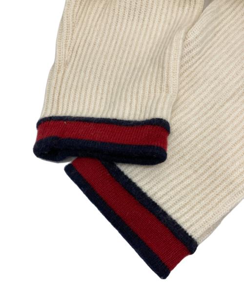 heliopole（エリオポール）heliopole (エリオポール) WOOL NYLON LIB CARDIGAN ベージュ サイズ:38の古着・服飾アイテム