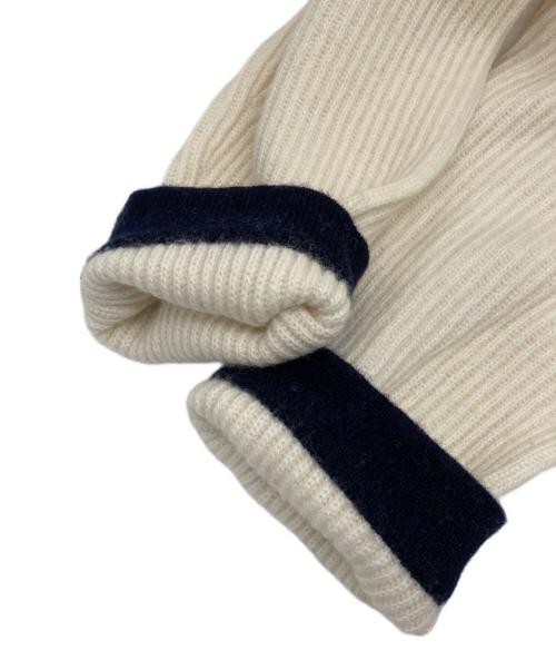 heliopole（エリオポール）heliopole (エリオポール) WOOL NYLON LIB CARDIGAN ベージュ サイズ:38の古着・服飾アイテム