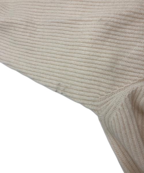 heliopole（エリオポール）heliopole (エリオポール) WOOL NYLON LIB CARDIGAN ベージュ サイズ:38の古着・服飾アイテム