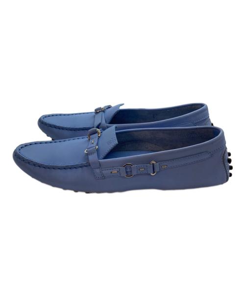TOD'S（トッズ）TOD'S (トッズ) ドライビングシューズ ブルー サイズ:7.5の古着・服飾アイテム