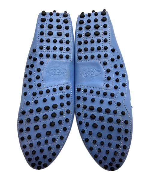 TOD'S（トッズ）TOD'S (トッズ) ドライビングシューズ ブルー サイズ:7.5の古着・服飾アイテム