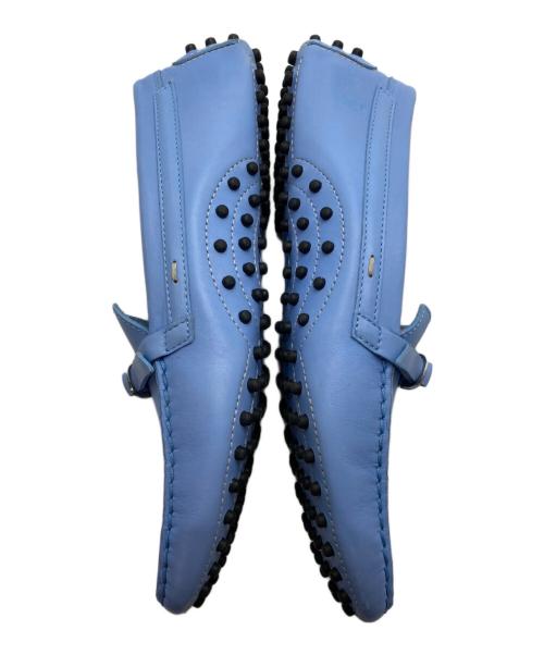 TOD'S（トッズ）TOD'S (トッズ) ドライビングシューズ ブルー サイズ:7.5の古着・服飾アイテム