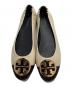 TORY BURCH (トリーバーチ) クレア キャップトゥ バレエ ベージュ サイズ:7.5：8000円