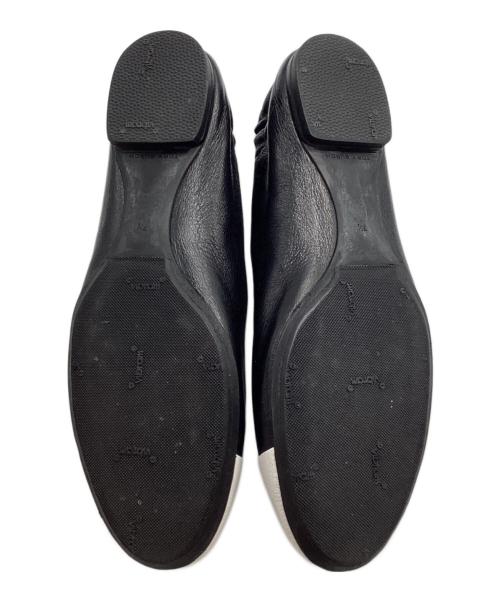 TORY BURCH（トリーバーチ）TORY BURCH (トリーバーチ) クレア キャップトゥ バレエ ブラック サイズ:7.5の古着・服飾アイテム