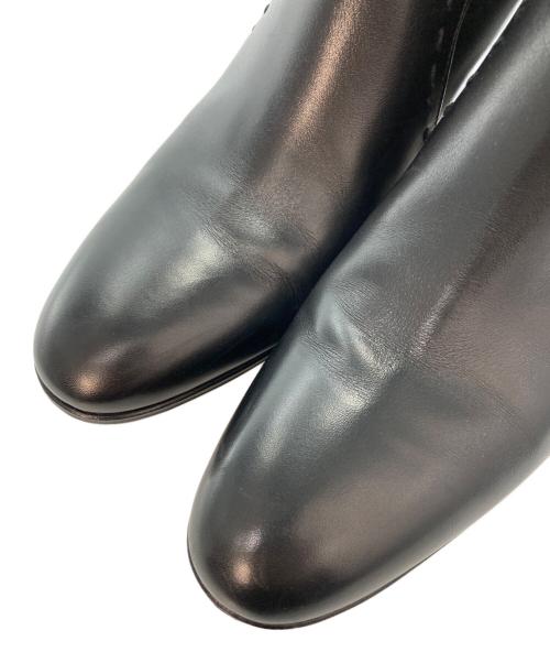 TANINO CRISCI（タニノクリスチー）TANINO CRISCI (タニノクリスチー) ロングブーツ ブラック サイズ:37の古着・服飾アイテム