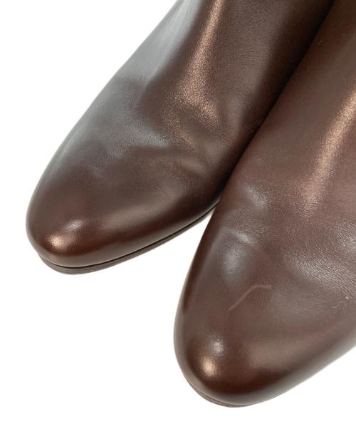TANINO CRISCI（タニノクリスチー）TANINO CRISCI (タニノクリスチー) ロングブーツ ブラウン サイズ:37の古着・服飾アイテム