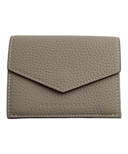 bonaventura（ボナベンチュラ）bonaventura (ボナベンチュラ) 3つ折り財布 ベージュの古着・服飾アイテム