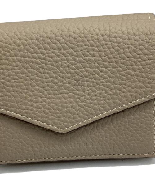 bonaventura（ボナベンチュラ）bonaventura (ボナベンチュラ) 3つ折り財布 ベージュの古着・服飾アイテム