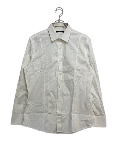 GUCCI（グッチ）GUCCI (グッチ) ドレスシャツ ホワイト サイズ:42の古着・服飾アイテム