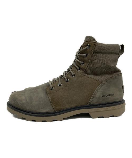 SOREL（ソレル）SOREL (ソレル) レザーブーツ カーキ サイズ:US 11の古着・服飾アイテム
