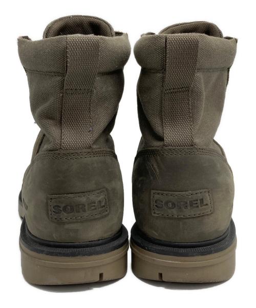 SOREL（ソレル）SOREL (ソレル) レザーブーツ カーキ サイズ:US 11の古着・服飾アイテム
