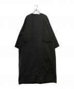 AEHRRエアー）の古着「Draping Big Pocket Crewneck Shirt OP」｜ブラック