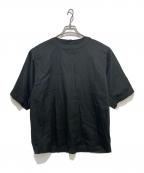 nonnotteノノット）の古着「Draping Half Sleeve Pullover Shirt」｜ブラック