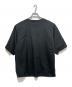 nonnotte（ノノット）の古着「Draping Half Sleeve Pullover Shirt」｜ブラック
