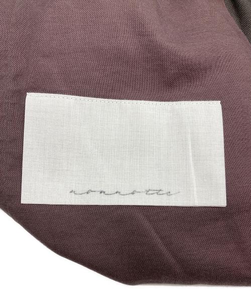 nonnotte（ノノット）nonnotte (ノノット) Elastic Baggy Shorts Trousers グレー サイズ:4の古着・服飾アイテム