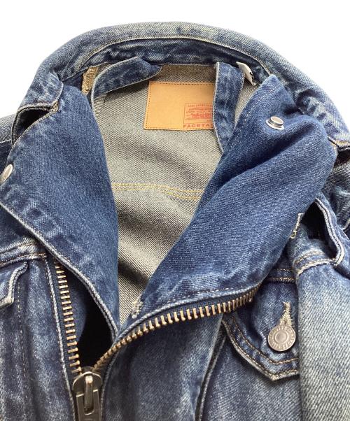 LEVI'S（リーバイス）LEVI'S (リーバイス) FACETASM (ファセッタズム) BIKERS TRUCKER インディゴ サイズ:Mの古着・服飾アイテム