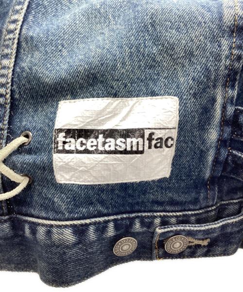 LEVI'S（リーバイス）LEVI'S (リーバイス) FACETASM (ファセッタズム) BIKERS TRUCKER インディゴ サイズ:Mの古着・服飾アイテム