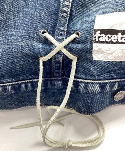 LEVI'S（リーバイス）LEVI'S (リーバイス) FACETASM (ファセッタズム) BIKERS TRUCKER インディゴ サイズ:Mの古着・服飾アイテム