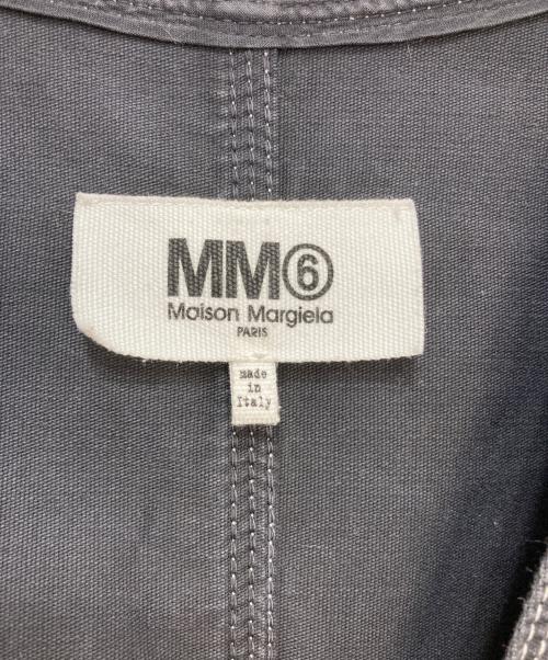 MM6 Maison Margiela（エムエムシックスメゾンマルジェラ）MM6 Maison Margiela (エムエムシックスメゾンマルジェラ) OVERSIZE DRESS WITH POCKETS ブラック サイズ:40の古着・服飾アイテム