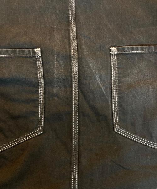 MM6 Maison Margiela（エムエムシックスメゾンマルジェラ）MM6 Maison Margiela (エムエムシックスメゾンマルジェラ) OVERSIZE DRESS WITH POCKETS ブラック サイズ:40の古着・服飾アイテム