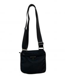 PRADA（プラダ）の古着「ナイロンサコッシュ」｜ブラック