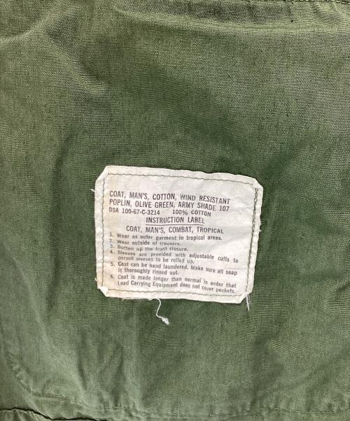 US ARMY（ユーエスアーミー）US ARMY (ユーエスアーミー) [古着]ジャングルファティーグジャケット カーキ サイズ:LARGE-REGULERの古着・服飾アイテム