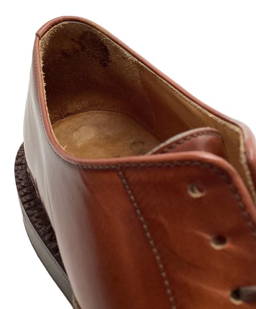 ENZO BONAFE（エンツォボナフェ）ENZO BONAFE (エンツォボナフェ) 内羽ストレートチップレザーシューズ ブラウン サイズ:71/2の古着・服飾アイテム