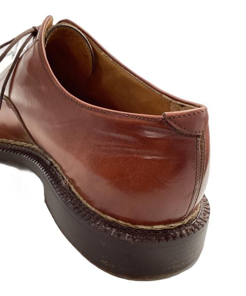 ENZO BONAFE（エンツォボナフェ）ENZO BONAFE (エンツォボナフェ) 内羽ストレートチップレザーシューズ ブラウン サイズ:71/2の古着・服飾アイテム
