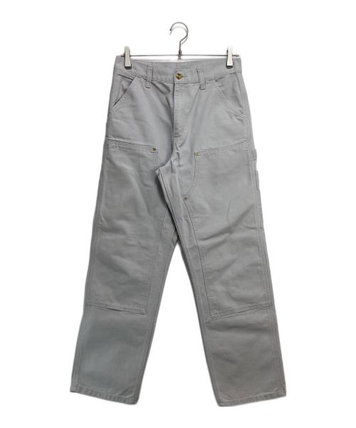 Carhartt WIP（カーハート ワークインプログレス）Carhartt WIP (カーハート ワークインプログレス) Double Knee Pant/ダブルニーワークパンツ グレー サイズ:28×30の古着・服飾アイテム