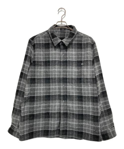 Denham（デンハム）Denham (デンハム) Burton Check Overshirt グレー×ブラック サイズ:XLの古着・服飾アイテム
