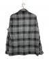 Denham (デンハム) Burton Check Overshirt グレー×ブラック サイズ:XL：7000円