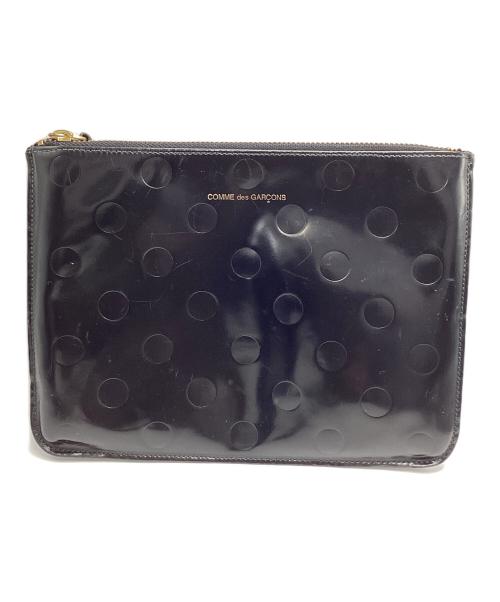 COMME des GARCONS（コムデギャルソン）COMME des GARCONS (コムデギャルソン) ポルカドットエンボスポーチの古着・服飾アイテム