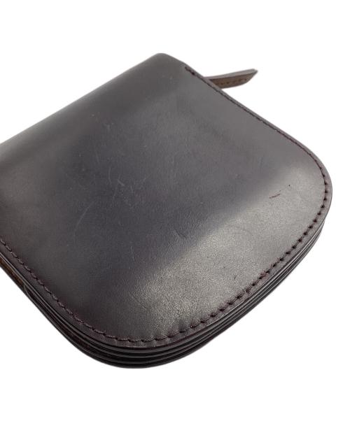 SLOW&CO（スロウアンドコー）SLOW&CO (スロウアンドコー) コードバンレザーコインケース ブラウンの古着・服飾アイテム