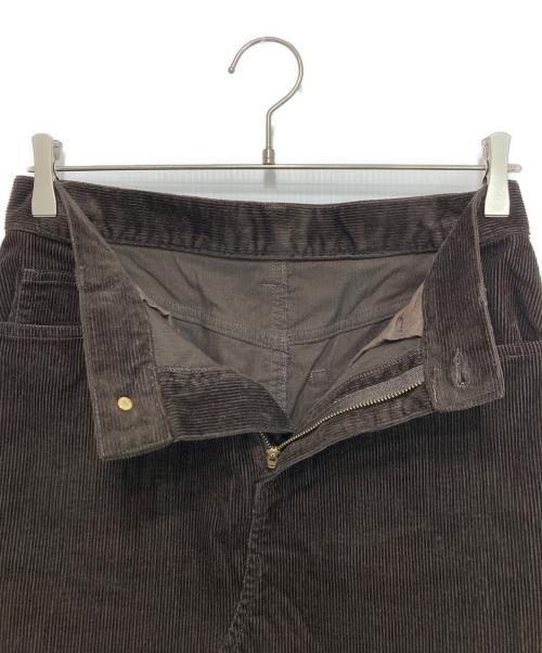 Spick and Span（スピック＆スパン）Spick and Span (スピック＆スパン) ストレッチコーデュロイスカート ブラウン サイズ:38の古着・服飾アイテム