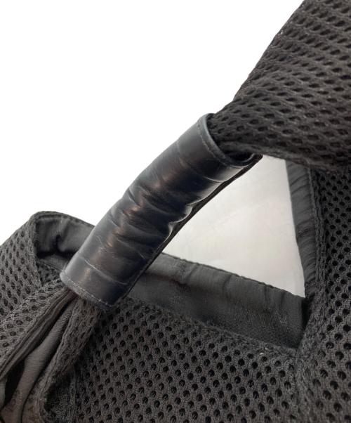 MM6 Maison Margiela（エムエムシックスメゾンマルジェラ）MM6 Maison Margiela (エムエムシックスメゾンマルジェラ) メッシュジャパニーズトートバッグ ブラックの古着・服飾アイテム