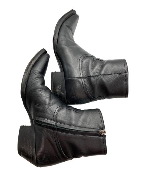 Saint Laurent Paris（サンローランパリ）Saint Laurent Paris (サンローランパリ) ルーカス サイドジップヒールブーツ ブラック サイズ:42の古着・服飾アイテム