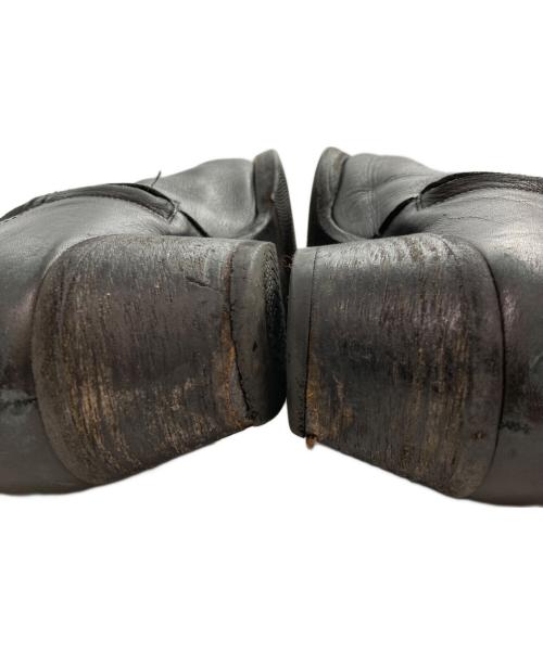 Saint Laurent Paris（サンローランパリ）Saint Laurent Paris (サンローランパリ) ルーカス サイドジップヒールブーツ ブラック サイズ:42の古着・服飾アイテム