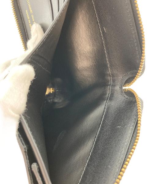 COMME des GARCONS（コムデギャルソン）COMME des GARCONS (コムデギャルソン) 2つ折り財布 ブラックの古着・服飾アイテム
