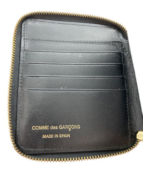 COMME des GARCONS（コムデギャルソン）COMME des GARCONS (コムデギャルソン) 2つ折り財布 ブラックの古着・服飾アイテム