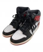 NIKEナイキ）の古着「Air Jordan 1 Retro High OG "Black Toe Reimagined"」｜レッド