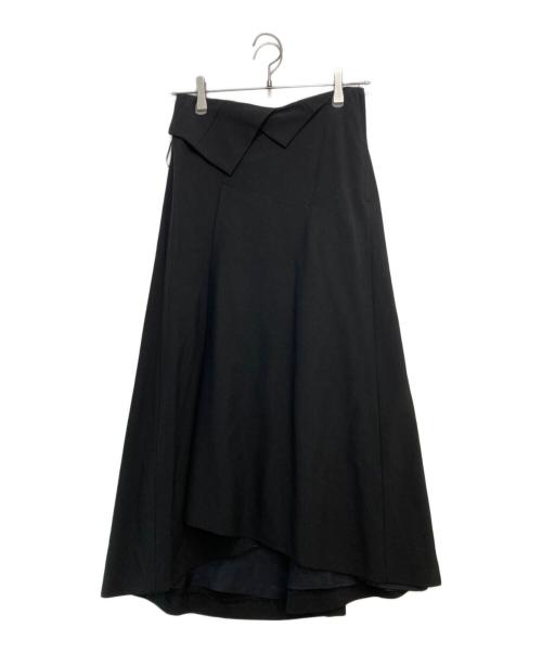 COMME des GARCONS（コムデギャルソン）COMME des GARCONS (コムデギャルソン) 変形ロングスカート ブラック サイズ:Ｍの古着・服飾アイテム