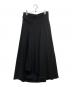 COMME des GARCONS（コムデギャルソン）の古着「変形ロングスカート」｜ブラック