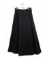 COMME des GARCONS (コムデギャルソン) 変形ロングスカート ブラック サイズ:Ｍ：13000円