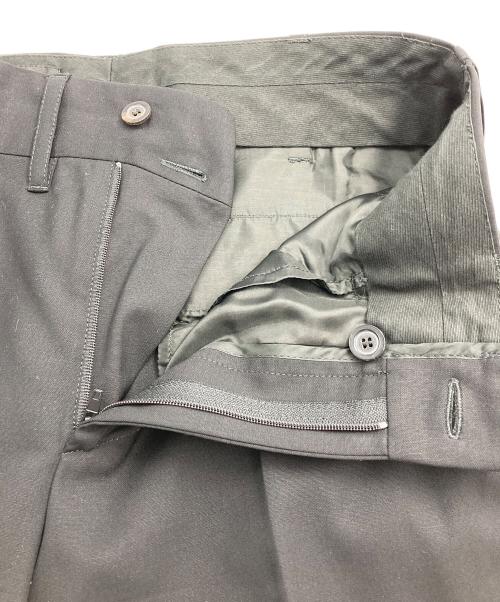 GUCCI（グッチ）GUCCI (グッチ) ウールスラックス ブラック サイズ:38の古着・服飾アイテム