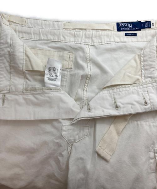 POLO RALPH LAUREN（ポロ・ラルフローレン）POLO RALPH LAUREN (ポロ・ラルフローレン) カーゴパンツ ホワイト サイズ:SPの古着・服飾アイテム