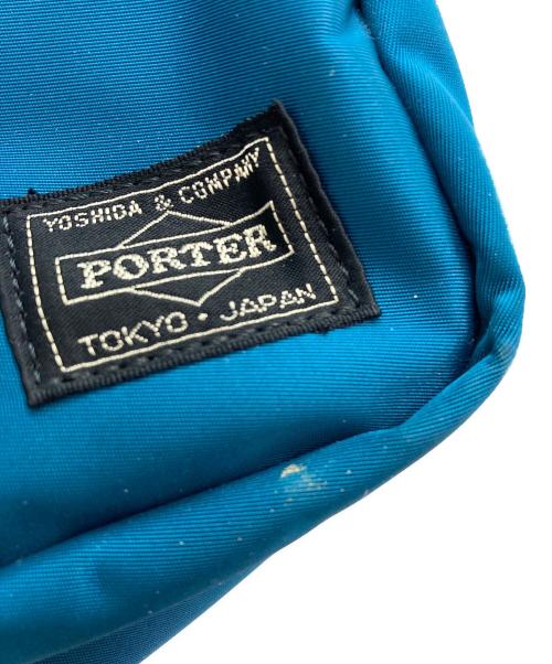 PORTER（ポーター）PORTER (ポーター) VOICEショルダーバッグ ブルーの古着・服飾アイテム